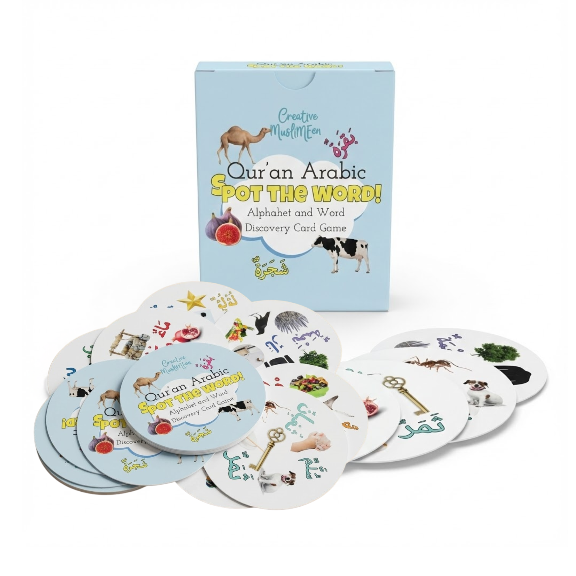 Qur’an Arabic Spot The Word! – Fun-Filled Arabic Learning for All Ages!